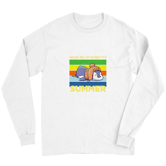 Penguin Pet Cold winter summer cute penguin summerday sunday snowball Long Sleeves