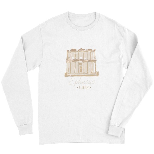 Architect Job Ephesus Turkey Ancient City Architecture Ruins History Long Sleeves