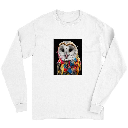 Owl Pet Mystic Contrast Barn Owl Nature s Elegance 4 Long Sleeves
