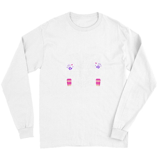 Coffee Fun Not Enough Coffee Tired Mom Tired Mama Tired Mother Long Sleeves