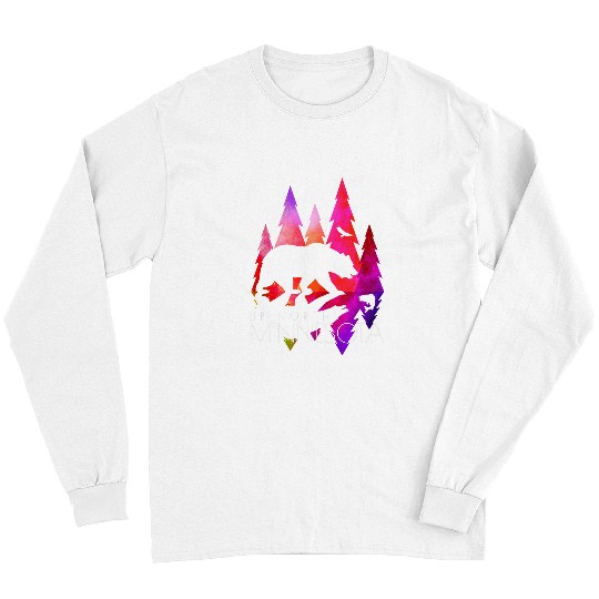 Bear Pet Minnesota Stylish Up North Colorful Bear Minnesota Long Sleeves