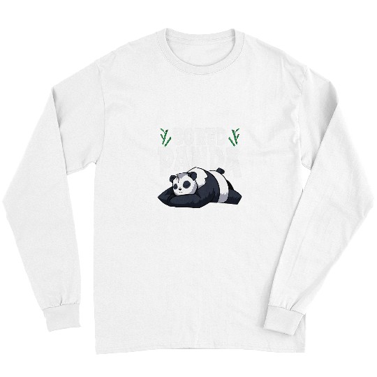 Panda Pet Funny Kawaii Animal Lover Panda Bears Bored Panda Long Sleeves