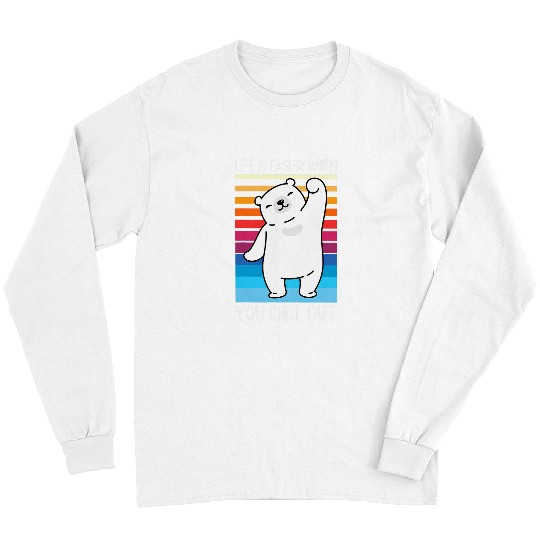 Bear Pet Funny Polar Bear North Pole Polar Bear Love Climate Change 15 Long Sleeves
