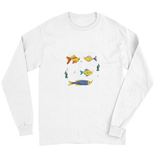 Fishkeeping Aquarium Keeper Marine Life Saltwater Long Sleeves