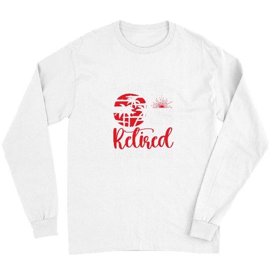 Goodbye Tension Hello Pension Teacher Retirement Long Sleeves