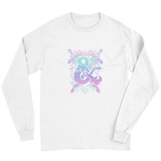 Dragon Pet Ampersand Pastel Logo Long Sleeves