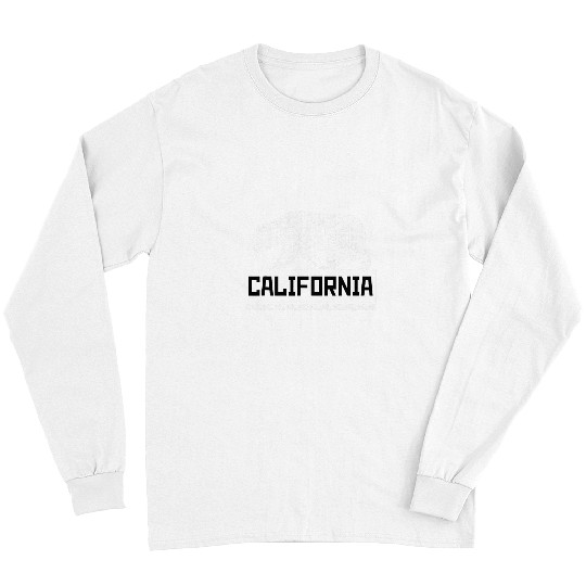 Bear Pet Los Angeles californias Wild Bear Illustration Cool Graphic Long Sleeves