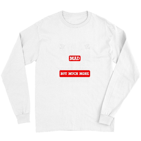 Fishing Mad Grandad Awesome Carp Dad Father Funny Fishing Long Sleeves