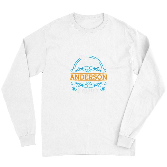 Anderson Family Vacation Camping Road Trip Travel Long Sleeves