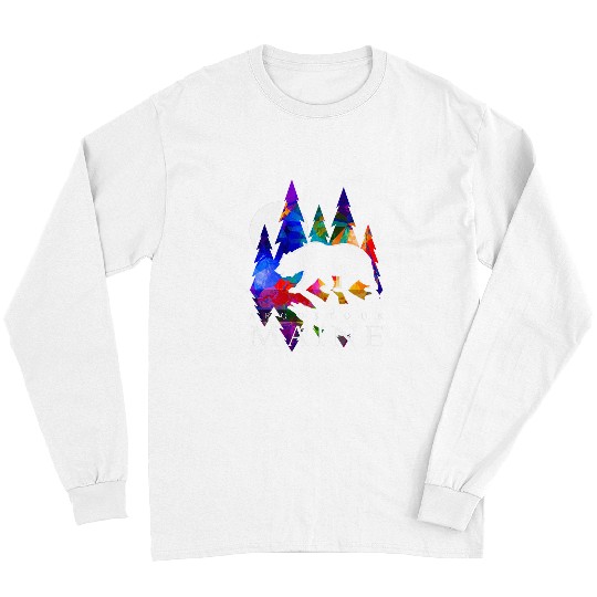 Bear Pet Maine Aroostook Wilderness with Bear Maine Long Sleeves