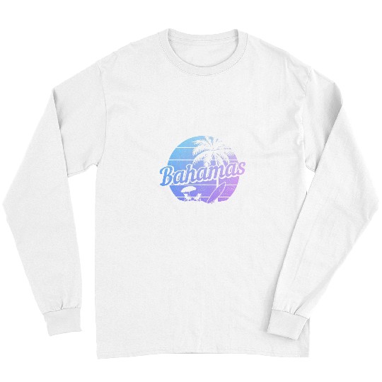 Bahamas Nassau Surf vintages Souvenir Beach Surfer 3 Long Sleeves