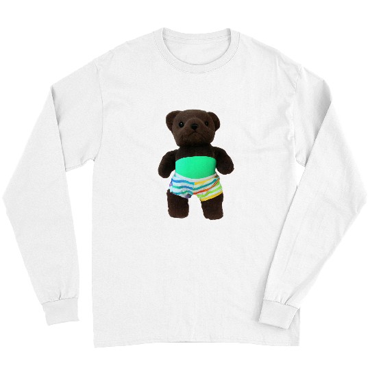 Bear Pet Funny swim Trunks with this Teddy Bear Outfit 1 Long Sleeves