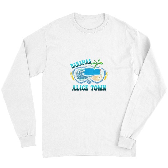 Alice Town Bimini Bahamas Vacation Beach Long Sleeves