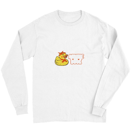 Duck Pet Auntie Duck Ducks Aunt Rubber Duck Long Sleeves