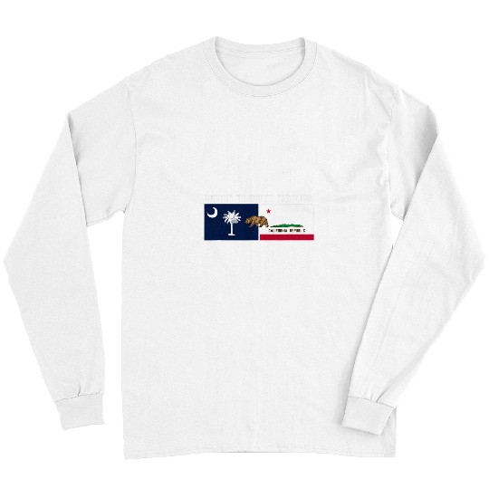Bear Pet Moving To South Carolina Leaving californias State Flag Bear Long Sleeves