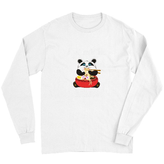 Panda Pet I Just Really Love Ramen Panda Long Sleeves