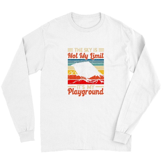 Hang Glider The Sky is not my Limit Flying Delta Glider 1 Long Sleeves