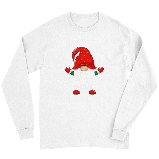Funny Tattoo Gnome Christmas Matching Family Boys Girls Long Sleeves