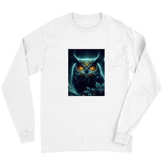 Owl Pet Night Owl Eyes on the Target Long Sleeves