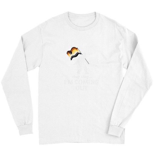Bear Pet Bear Brotherhood  bigfoots Coming Out Flag Long Sleeves
