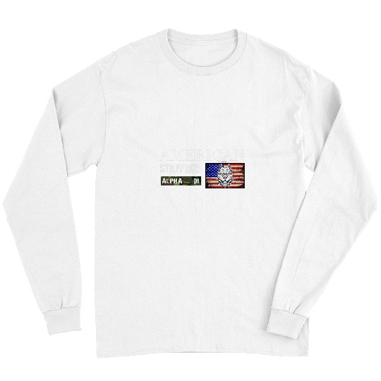American Stafford Staff Bulldog Battle Dog Long Sleeves