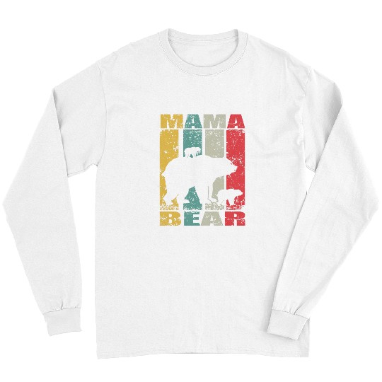 Bear Pet Mama Bear Baby Newborn Family Mamabear Mama Bear Long Sleeves