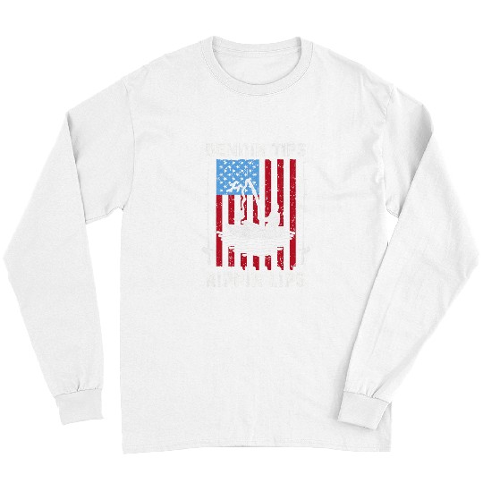Fishings Men Dad Daddy Funny Bending Tips American Flag 9 Long Sleeves