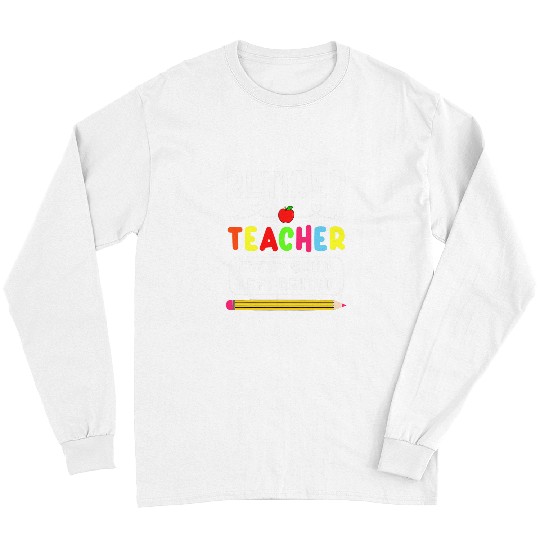 retired teacher every child left behind funny retirement Long Sleeves