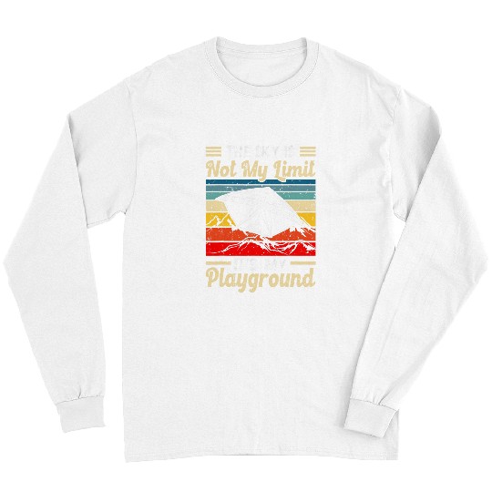Hang Glider The Sky is not my Limit Flying Delta Glider Long Sleeves