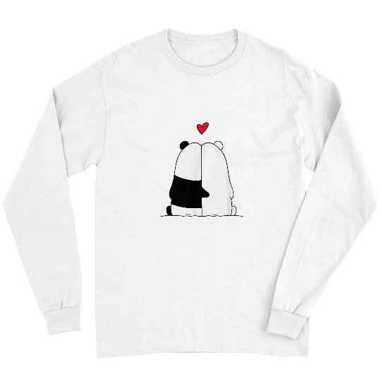 Bear Pet Bear Valentines Day Love Girlfriend Boyfriend Him Her Long Sleeves
