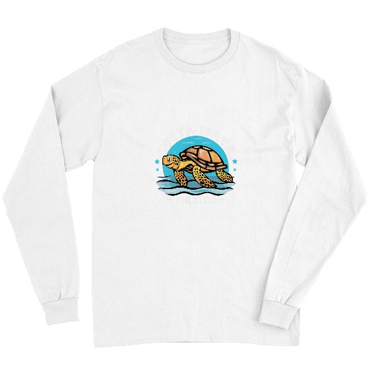 Turtle Pet Costa Maya Mexico Turtle Vacation Souvenir Beach 2 Long Sleeves