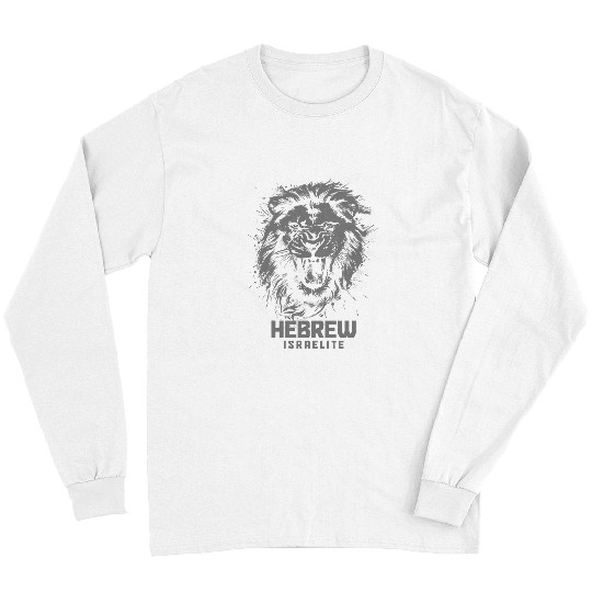 Lion Pet Hebrew Israelite Lion Of Judah Tribe YHWH Jew Jewish Yah 5 Long Sleeves