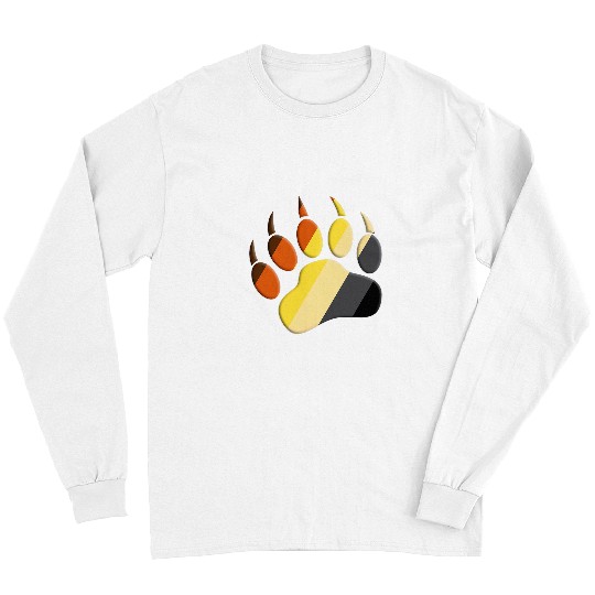Bear Pet Gay Bear Paw Pride Muscle Daddy Bear Pride Brotherhood Long Sleeves