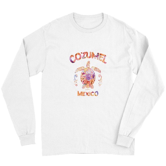 Turtle Pet Cozumel Mexico Sea Turtle 7 Long Sleeves
