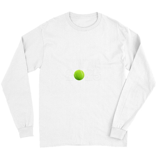 Class of 2025 Tennis Senior Graduation 2025 Graduate Long Sleeves