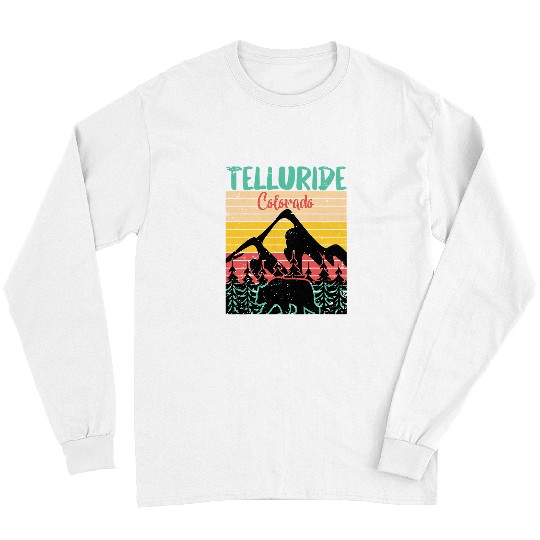 Bear Pet Telluride Mountain Colorado Mountains Bear Trails Long Sleeves
