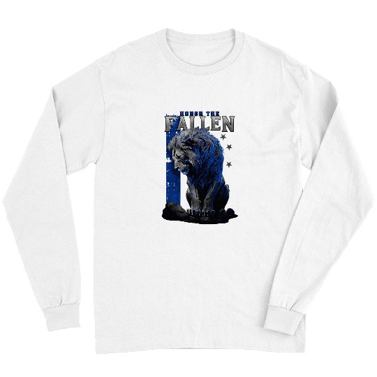 Lion Pet Honor The Fallen Lion Edition Long Sleeves
