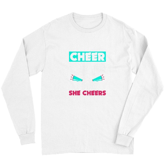 Mens Funny Cheer Dad I Pay She Cheers Cheerleader Coach Long Sleeves