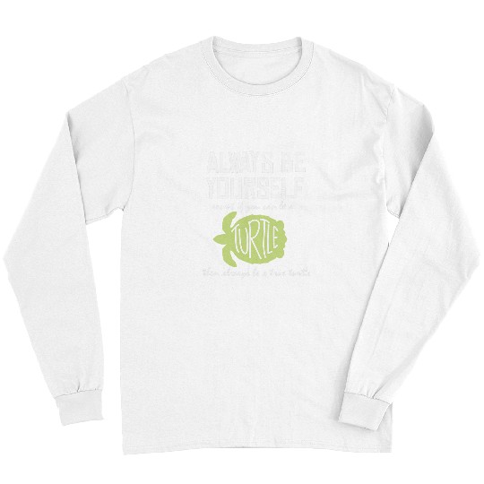 Turtle Pet Animal Rights Sea Turtle Ocean Gift 1 Long Sleeves