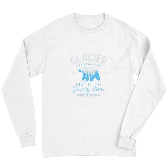 Bear Pet Glacier National Park Grizzly Bear Long Sleeves