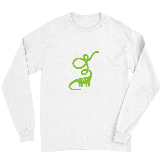 Brontosaurus Dinosaur Museum Long Neck Paleontologist Dino 1 Long Sleeves