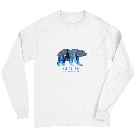 Bear Pet Glacier National Park Grizzly Bear 8 Long Sleeves