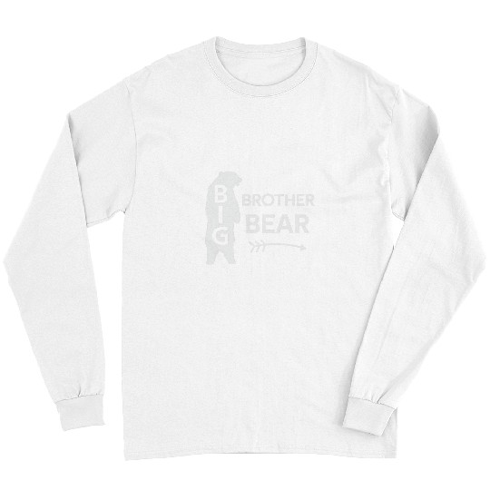 Bear Pet Big Brother Bear gifts for a Pregnancy announcement Long Sleeves