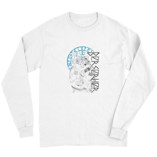 Bear Pet Berserker Bear Warrior Odin Runes Nordic Compass Viking 8 Long Sleeves