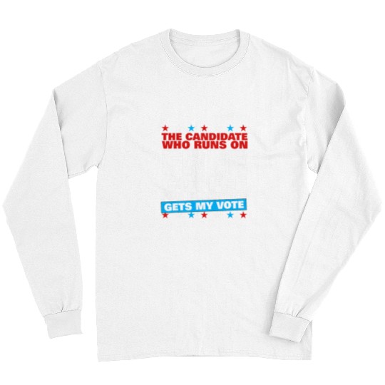 Coffee Fun frees Coffee Gets My Vote Election Long Sleeves