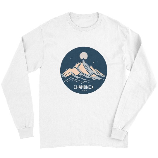 Chamonix France Tour Du Mont Blanc European Hiking Trail Ski Long Sleeves