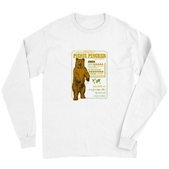 Bear Pet Fact File Picnic Pincher Grizzly Long Sleeves