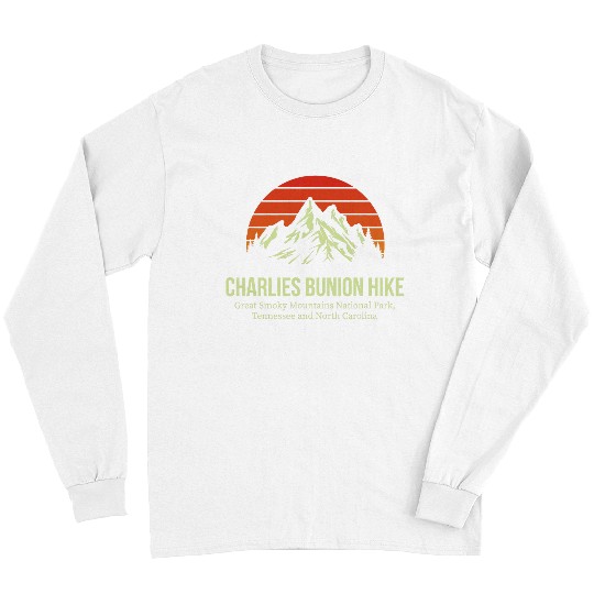 Charlies Bunion Great Smoky Mountains Park Hiking Outdoors Long Sleeves