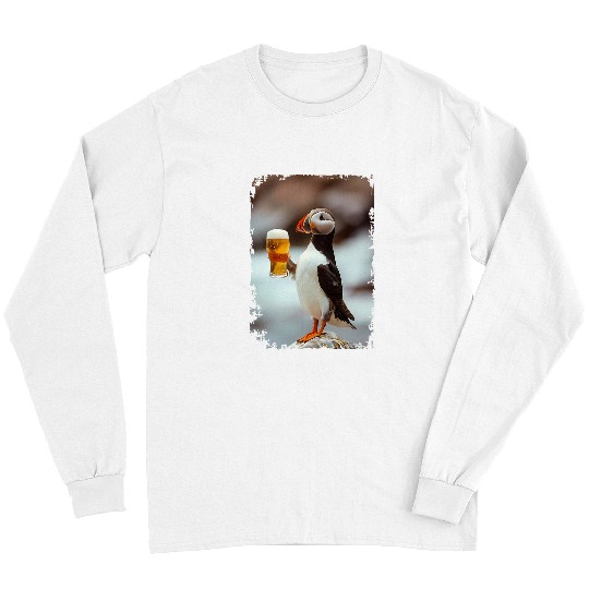 Beer Fun Atlantic puffin Beer Long Sleeves