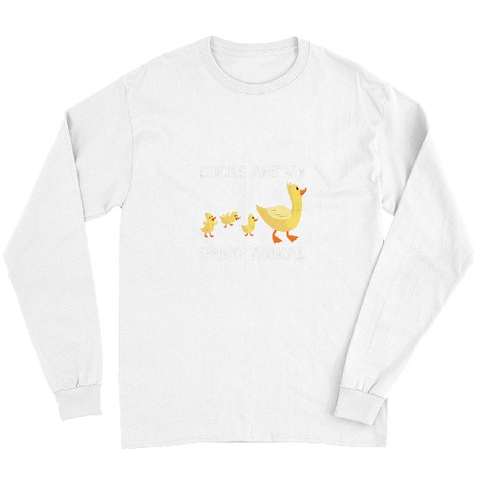 Duck Pet Designs For Men Women Farm Duckling Owner Hunters 26 Long Sleeves
